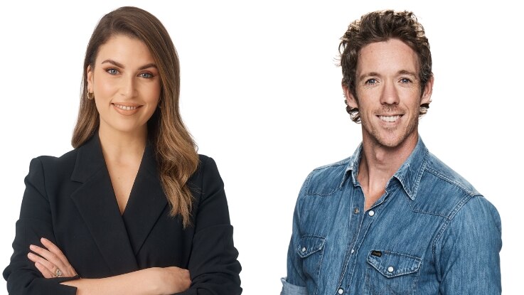 Headshots of Sharnelle Vella and Bob Murphy 