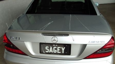Tony Sage's car
