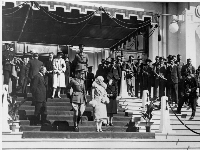 The Duke and Duchess of York at the opening of Parliament House