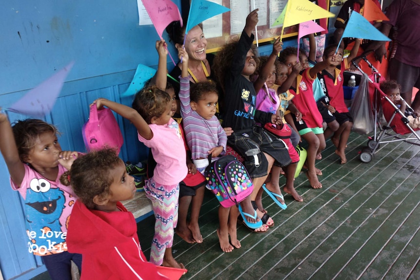 Principal Siobhan Jackson at Lockhart River School