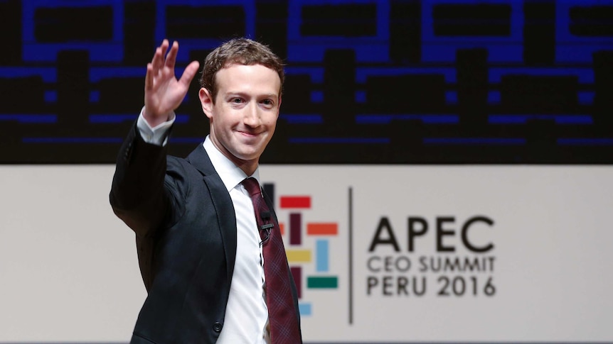 Mark Zuckerberg at APEC CEO summit 2016