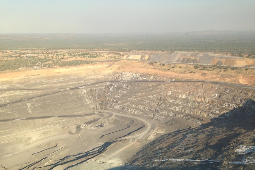 Aerial photo of McArthur River Mine.