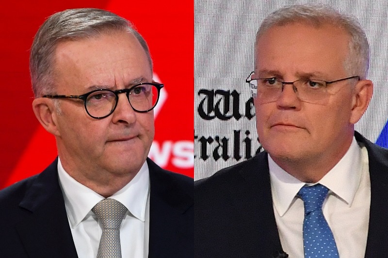 A composite image of albanese and morrison