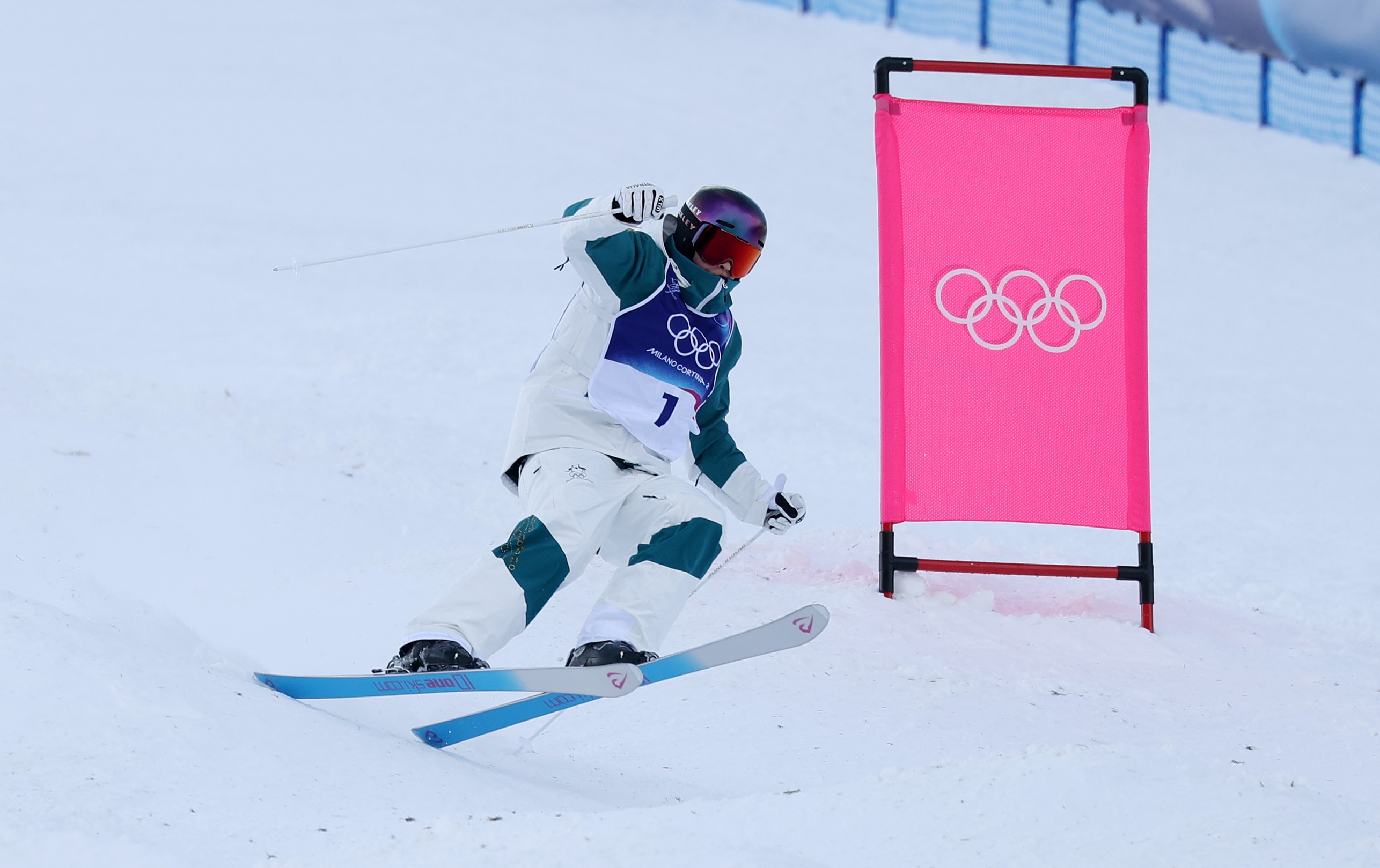 Jakara Anthony competindo na final dos magnatas olímpicos.