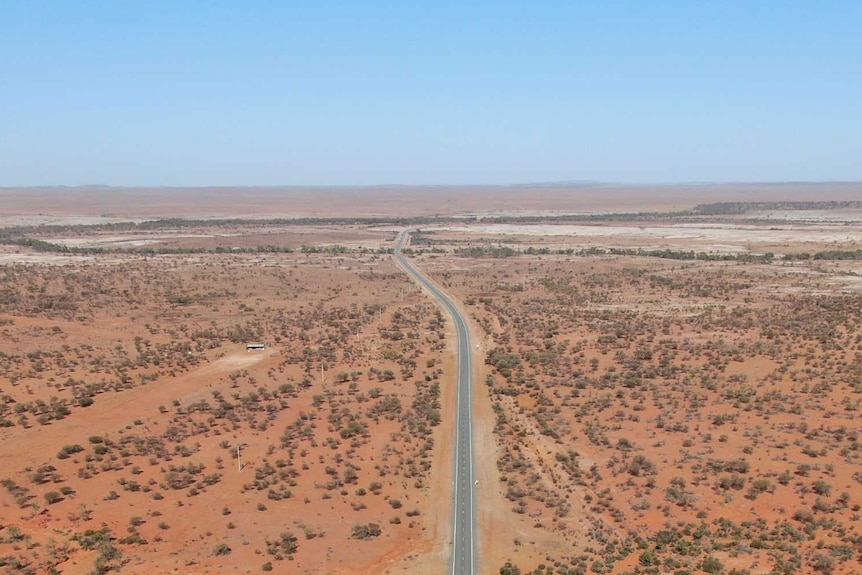 Drone footage of the newly sealed Silver City Highway