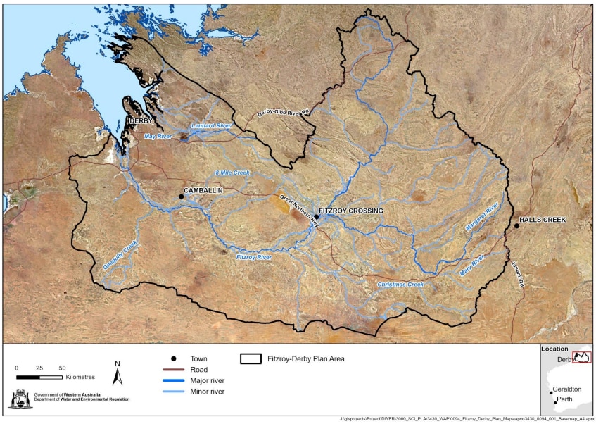 Fitzroy water plan area