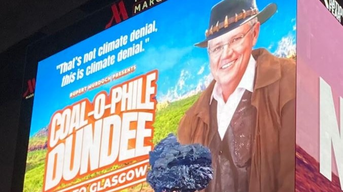 For 10 minutes, a Times Square billboard shamed Australia on climate