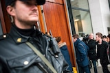 Police guard Breivik court appearance