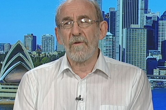 Refugee advocate Ian Rintoul, pictured here appearing on ABC News in 2014