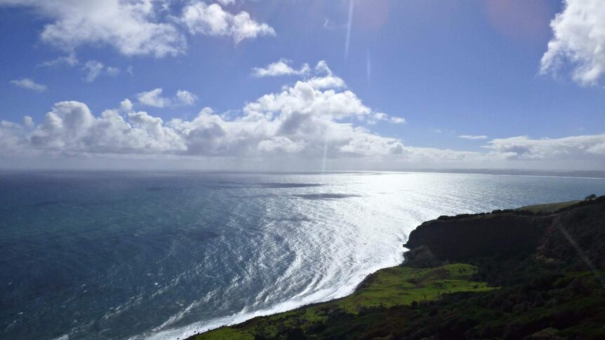 Ocean views on the the west coast of New Zealand.