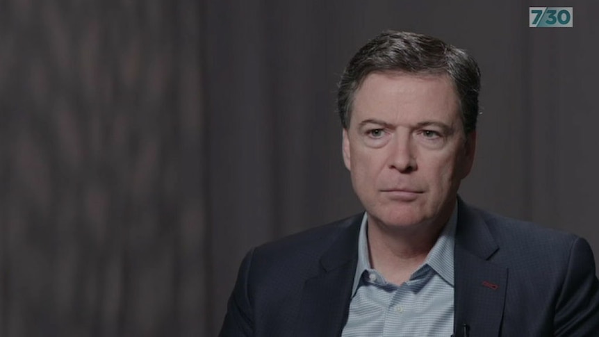 James Comey tells 7.30 he feels "sick to my stomach" at the thought of having had an impact on the 2016 US election.