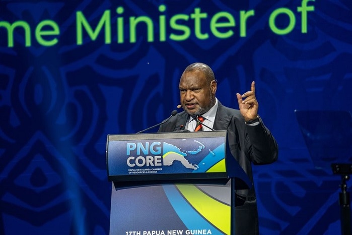 PNG Praim Minista James Marape