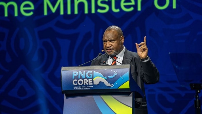 PNG Praim Minista James Marape