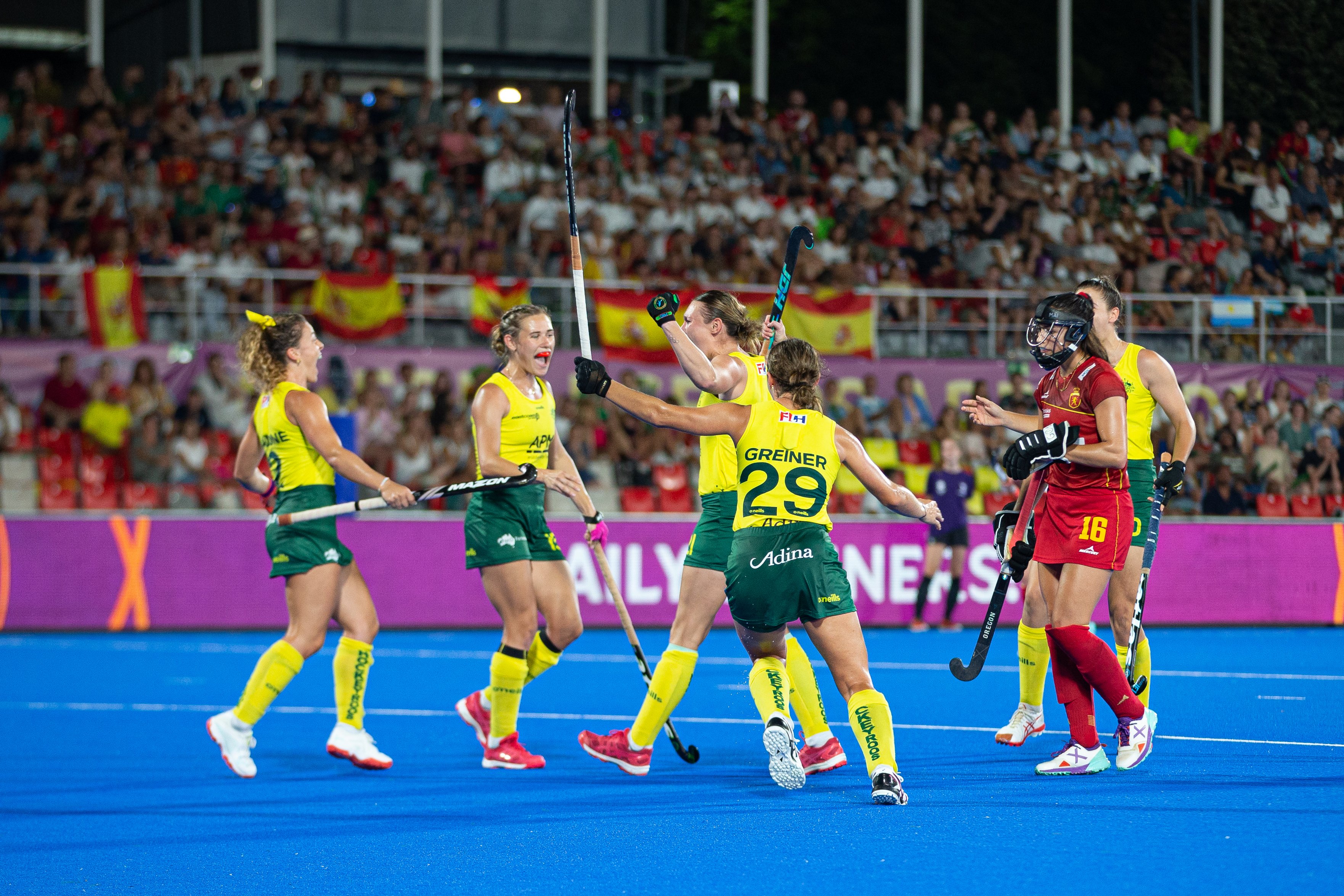 Australia's Hockeyroos Defeat Host Nation Spain To Advance To Hockey ...