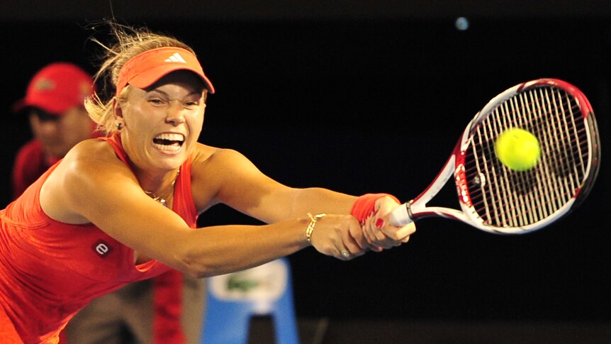 Wozniacki dumps Rodionova from Australian Open