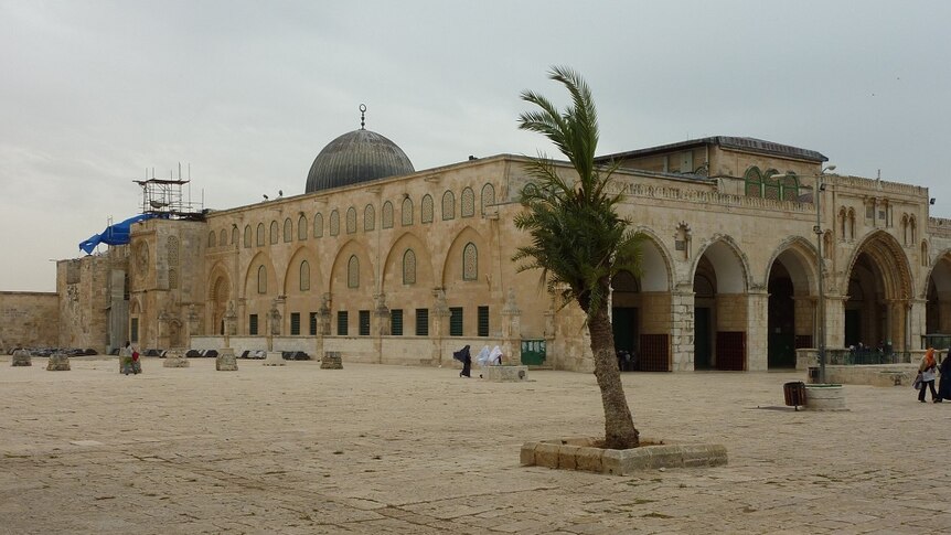 Al Aqsa mosque in Jerusalem.