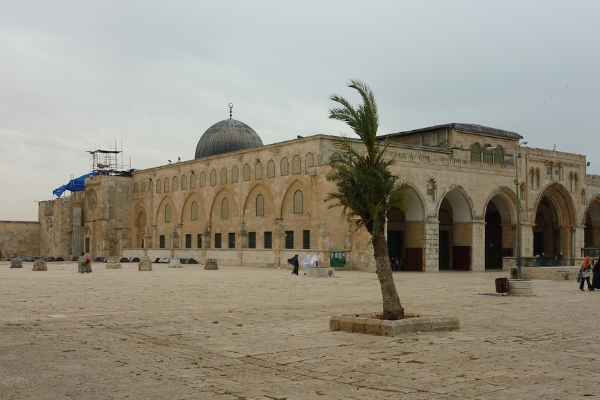 Al Aqsa mosque in Jerusalem.