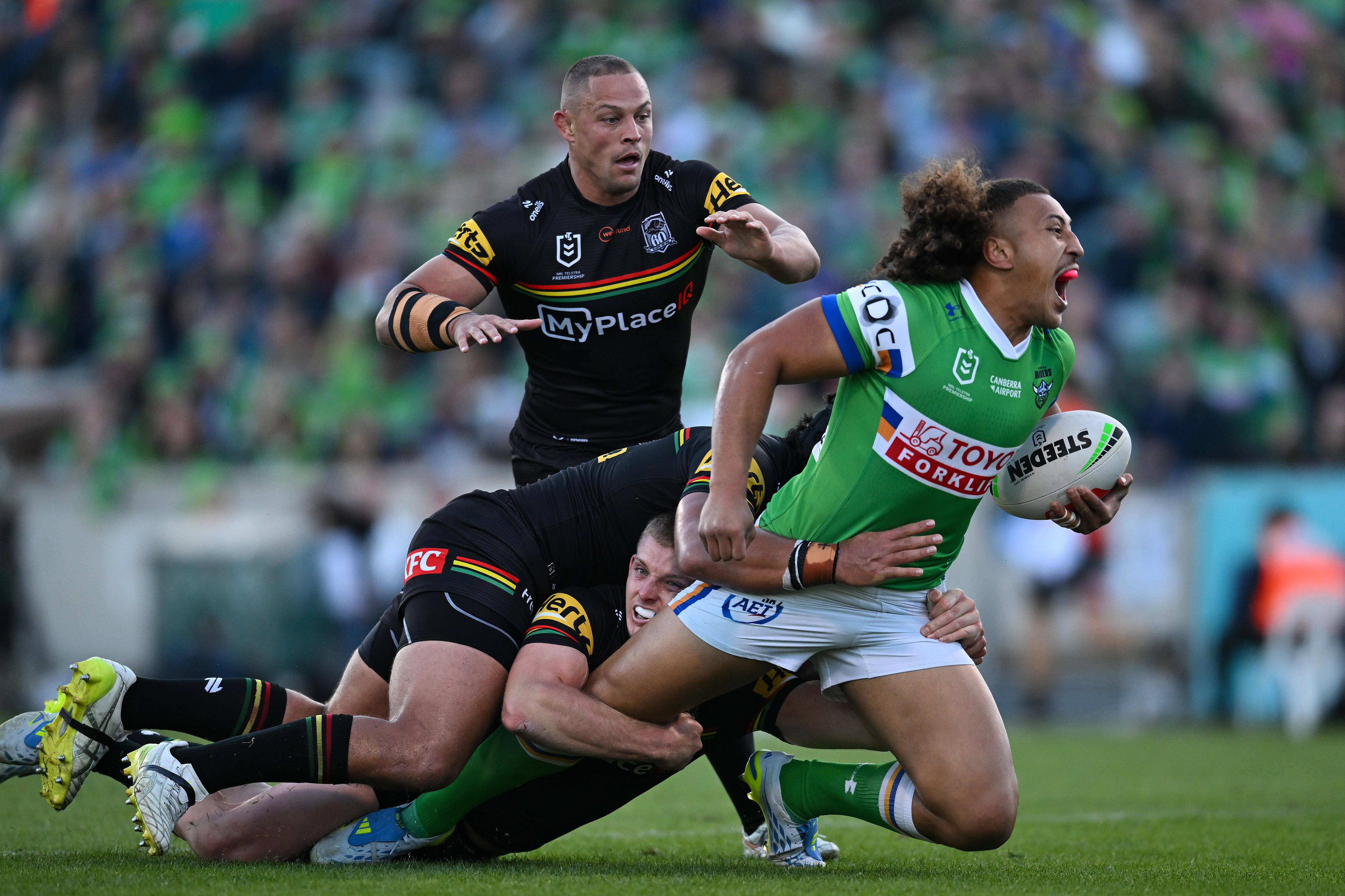 Physical moments during Storm versus Tigers NRL clash