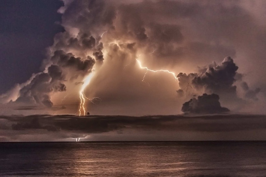 Lightning over Venezuela