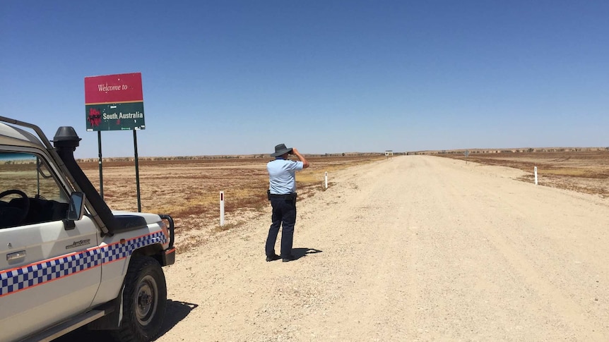 Neale McShane looks over the border into South Australia