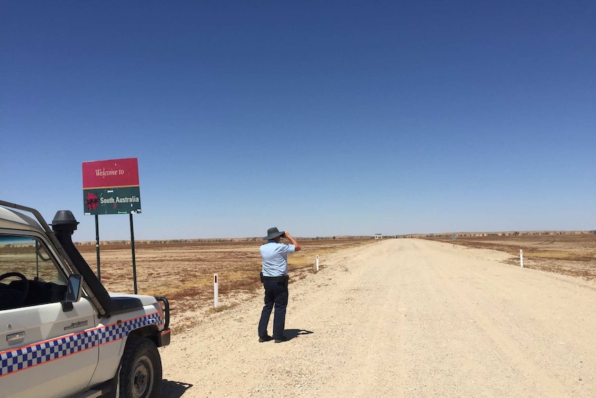 Neale McShane looks over the border into South Australia