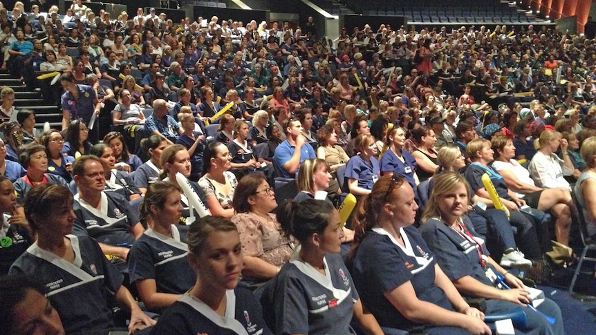 Nurses vote on a possible strike.