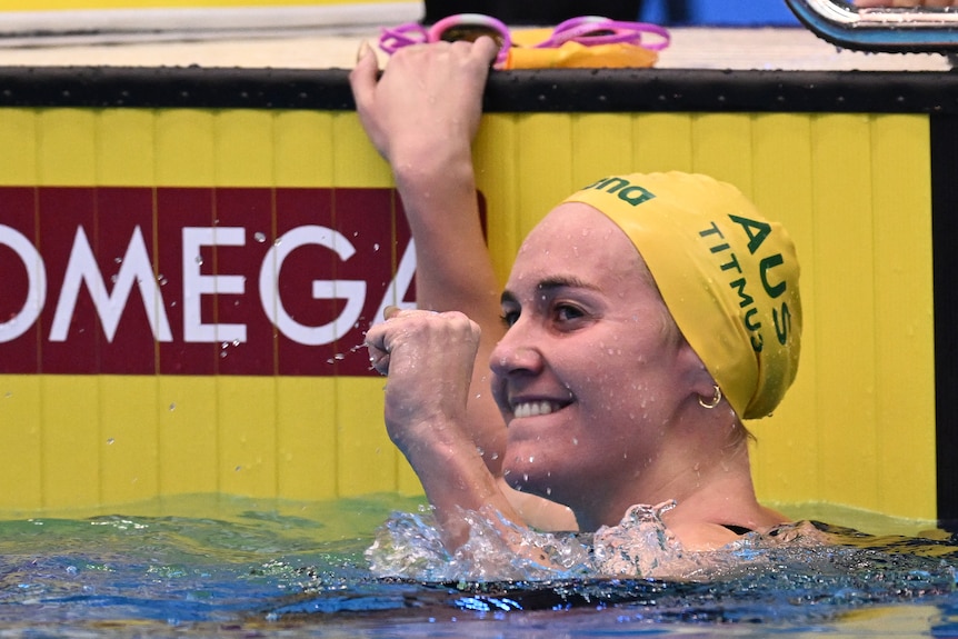 Ariarne Titmus breaks world record as Australia enjoys golden night in  Fukuoka - ABC News