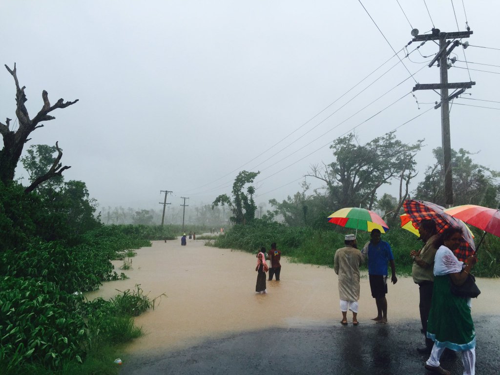 Fiji flooding caused by heavy rain, weeks after Cyclone Winston