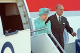 Queen Elizabeth and Prince Philip will arrive in Perth around 4:30pm