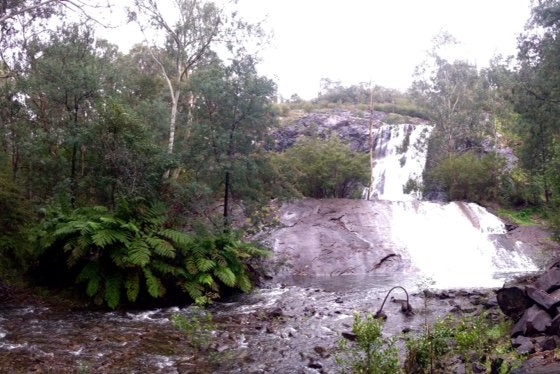 Maroondah Reservoir spillway