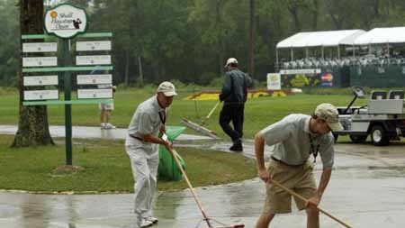 Houston Open hit by rain