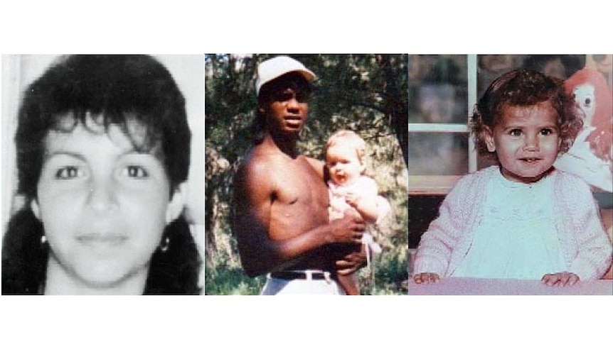LtoR Colleen Walker, Clinton Speedy-Duroux and Evelyn Greenup were murdered at Bowraville in the 1990s.