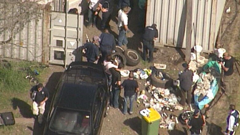 Drugs, cash and property worth more than $2.5m were seized in Qld's south-east.