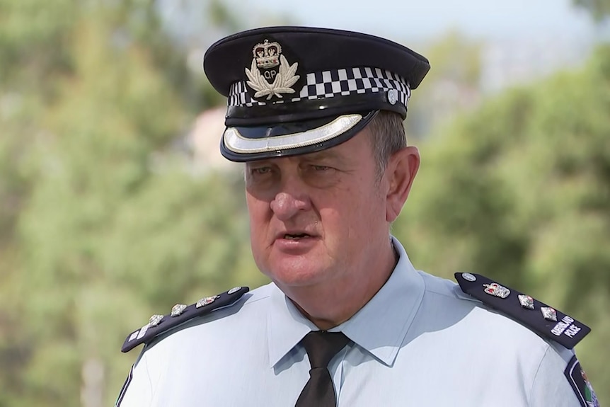 Chief Superintendent Rohweder, in uniform.
