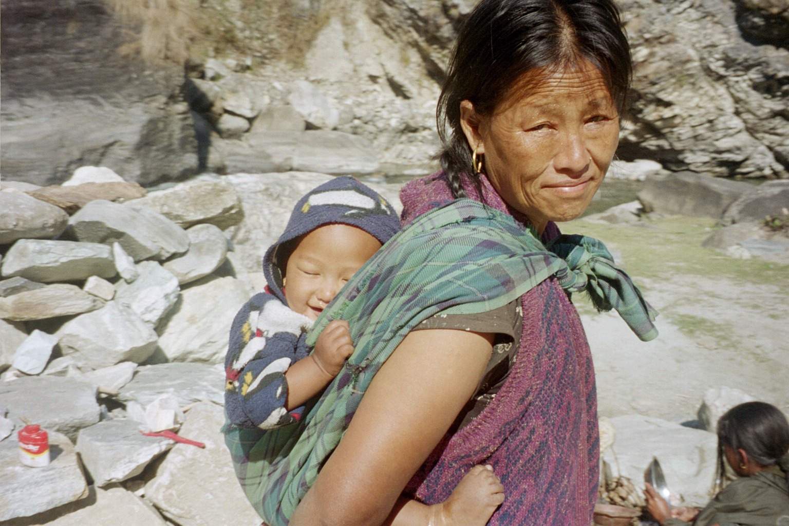 Pregnant Nepalese women trekking for days to catch a glimpse of their