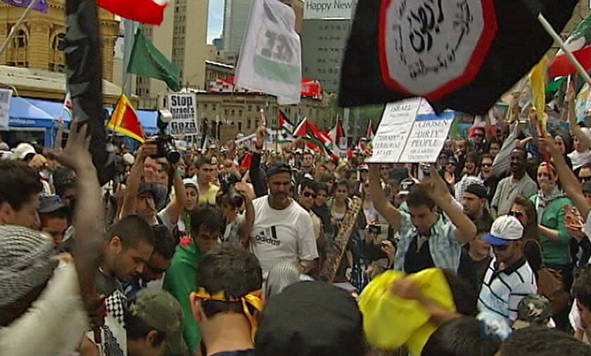 Around 6,000 people attended a pro-Palestinian rally in Melbourne on