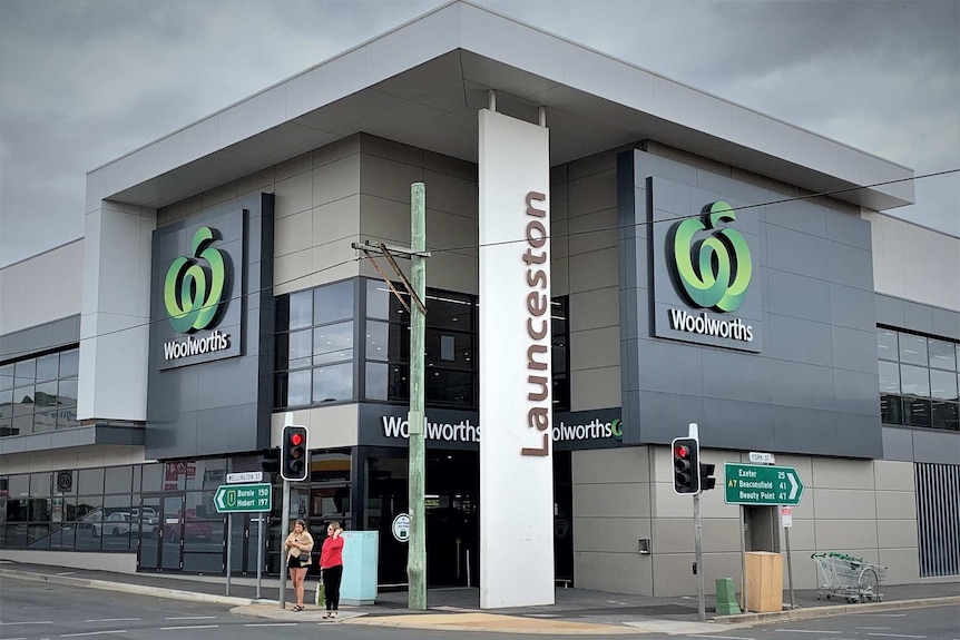 Woolworths Launceston store.