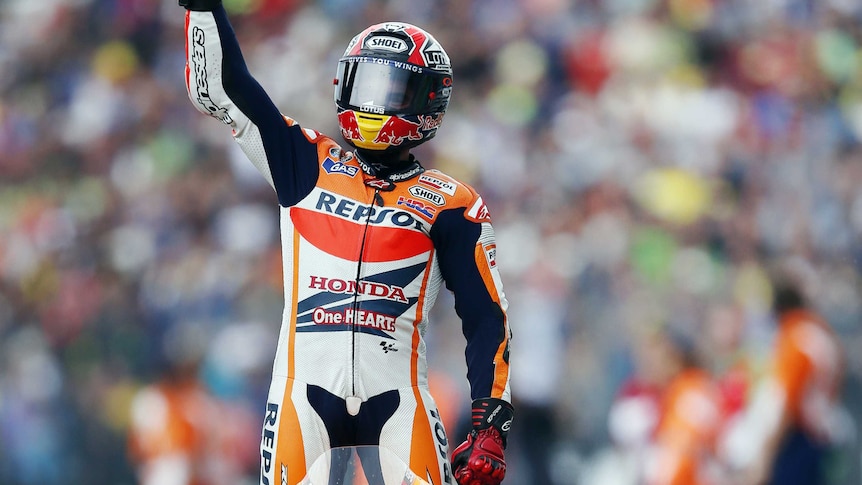 Marc Marquez wins eighth-straight MotoGP