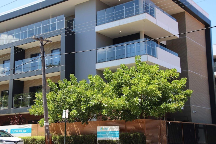 The Regis aged care building in Nedlands.