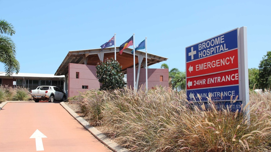 Broome Hospital is located in the Kimberley.