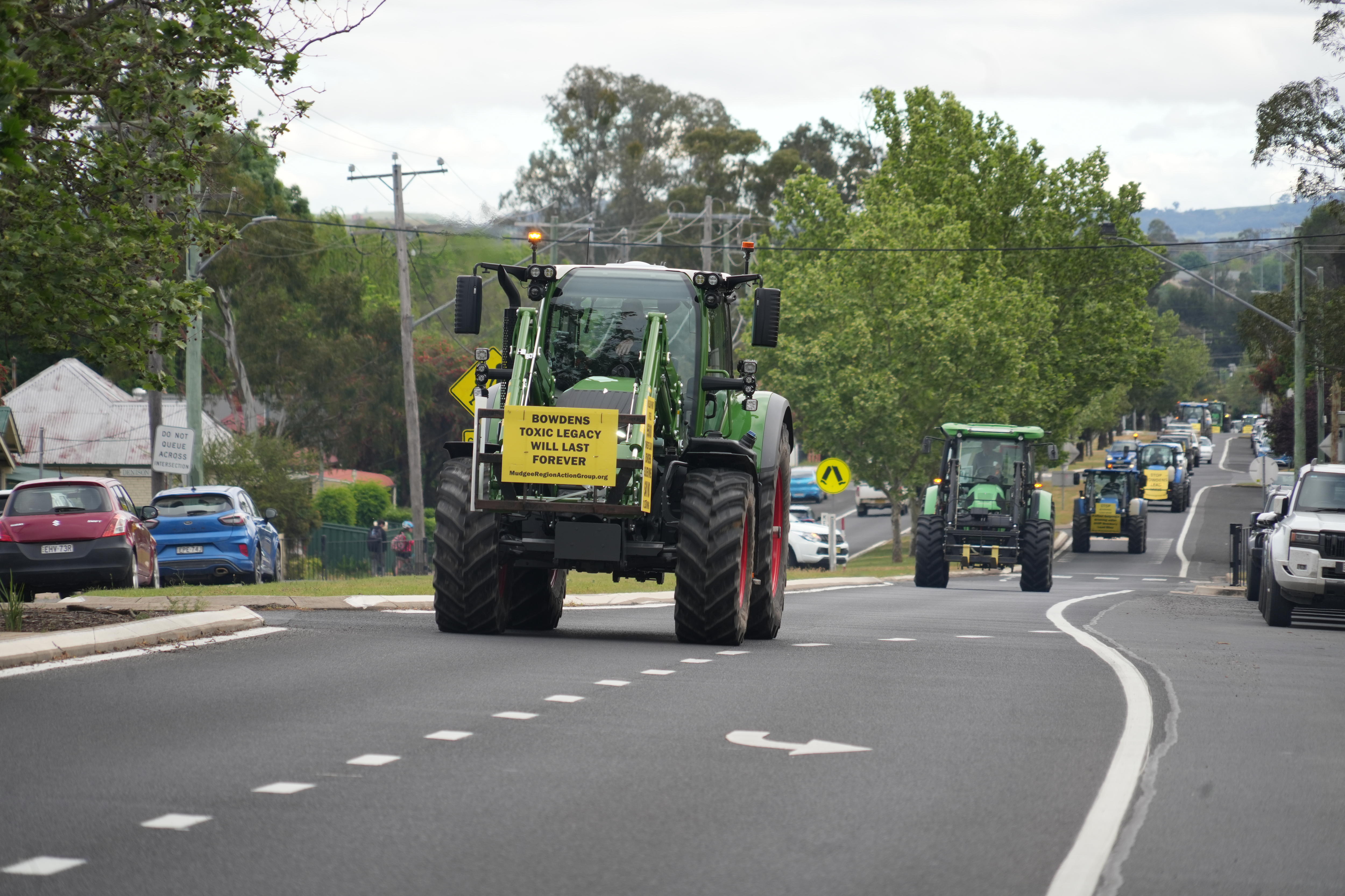 Reassessment of billion-dollar silver mine sparks tractor protest