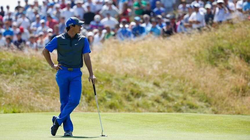 Rory McIlroy at The Open