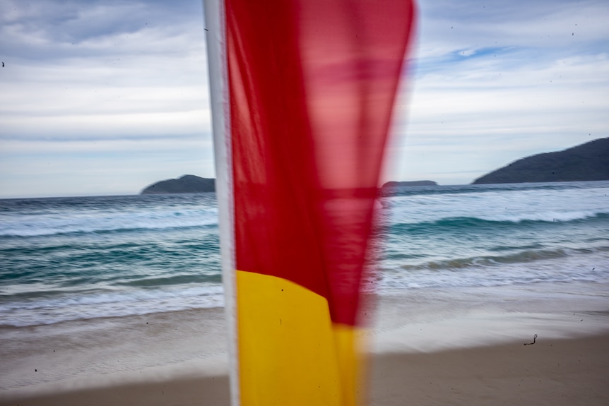 Hawks Nest beach flag