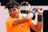 Nadal in bright form