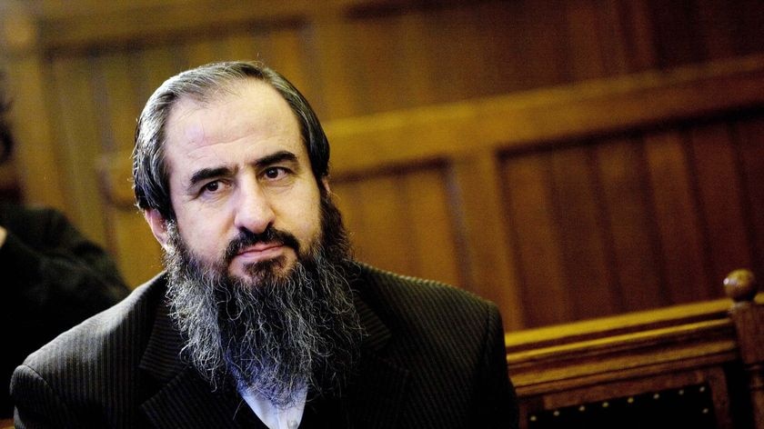 Aleged terrorist leader: Mullah Kreka sits in Norway's Supreme court in Oslo last month