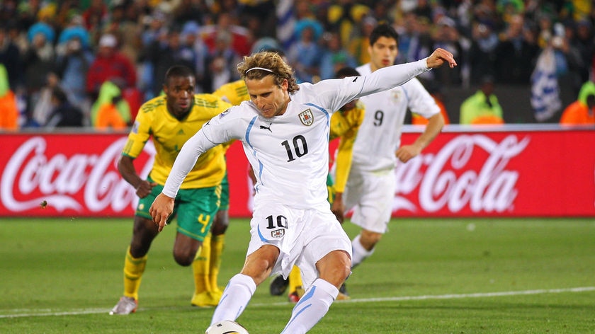 Uruguayan ace: Diego Forlan lit up the World Cup with five goals.