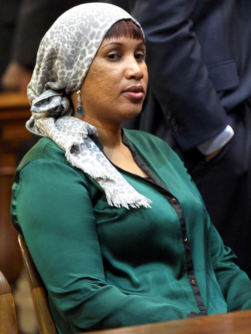 Nafissatou Diallo appears in court in New York City.