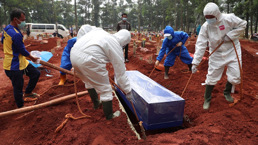 Indonesia burial