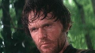 US actor Bill McKinney in a scene from Deliverance