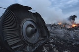 Wreckage of MH17